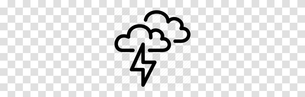 Thunderstorm Clipart, Number, Cross Transparent Png