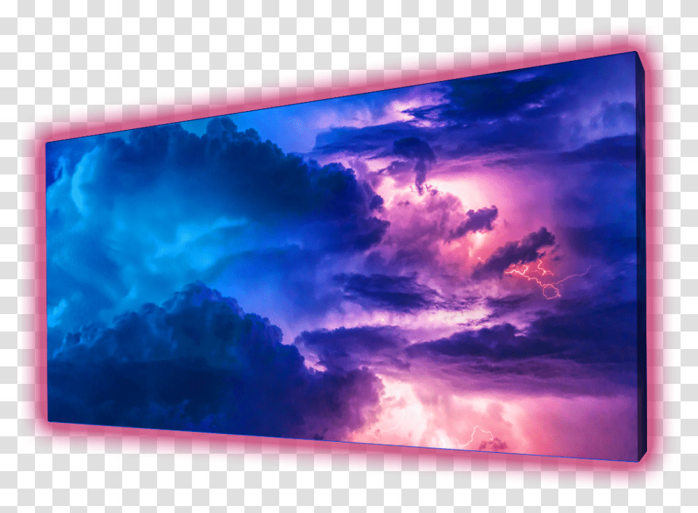 Thunderstorm Iphone Xs Background, Screen, Electronics, Monitor, Nature Transparent Png