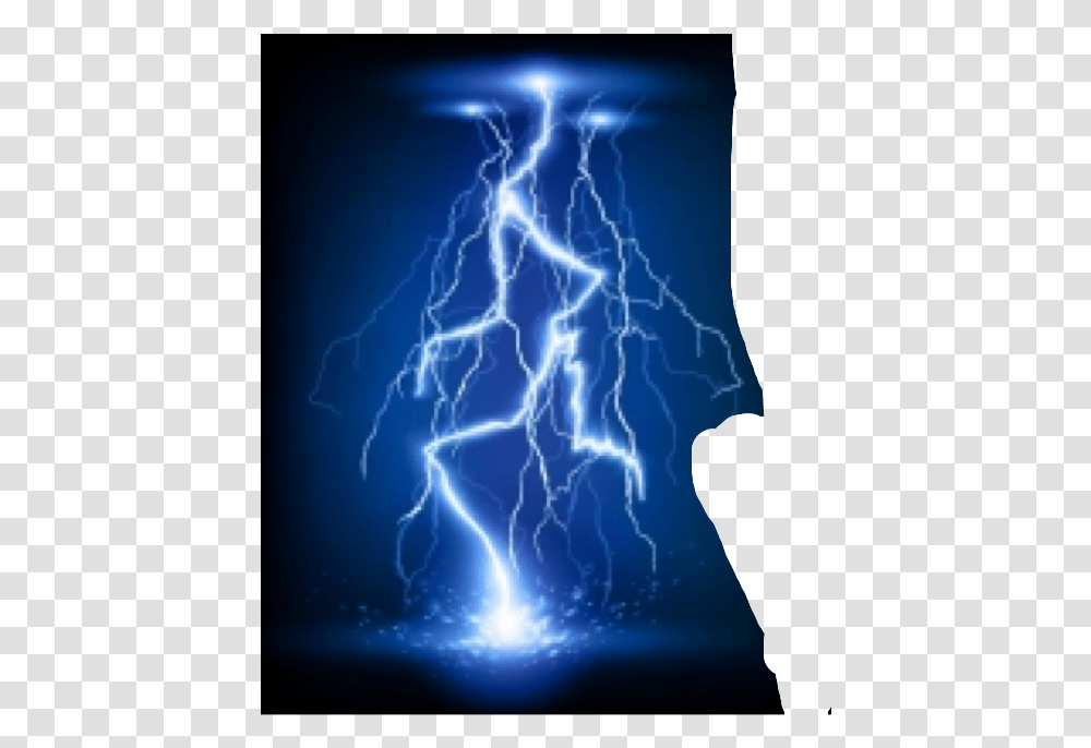 Thunderstorms Clipart Background Lightning Design, Nature, Outdoors, Sea, Water Transparent Png