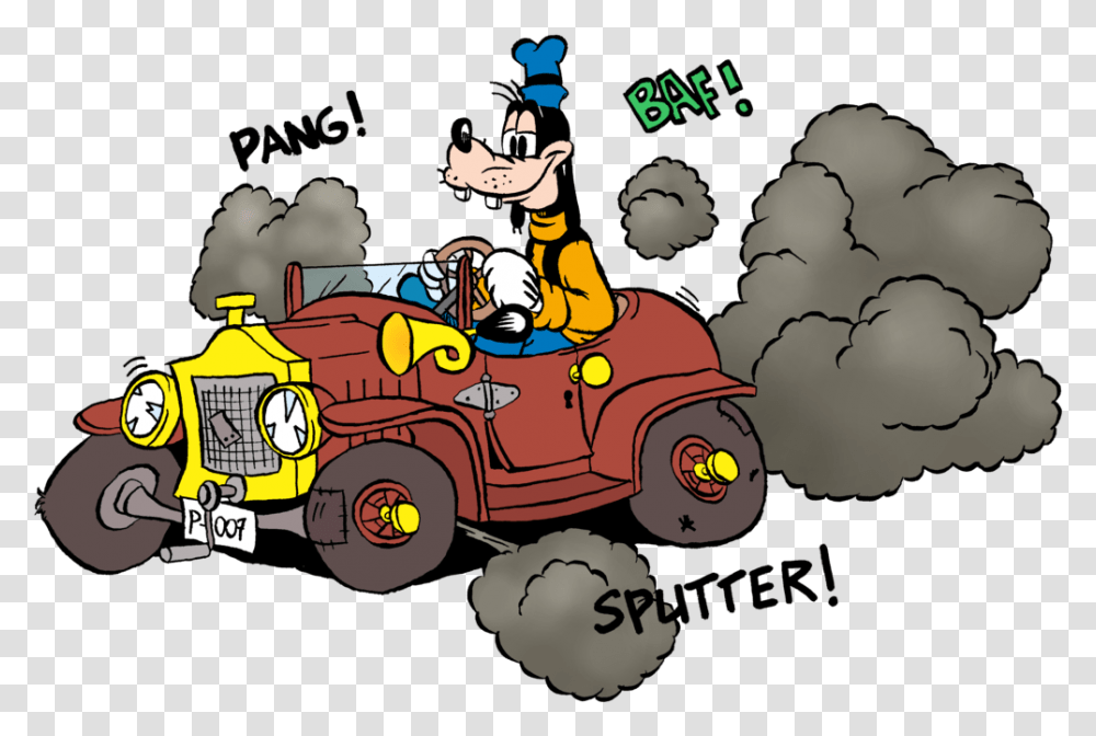 Thursday June 8 Broken Down Car Cartoon Animated Broke Down Car, Vehicle, Transportation, Kart, Race Car Transparent Png