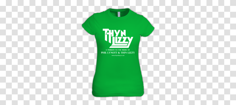 Thyn Lizzy Merchandise Thin Lizzy, Clothing, Apparel, T-Shirt, Green Transparent Png