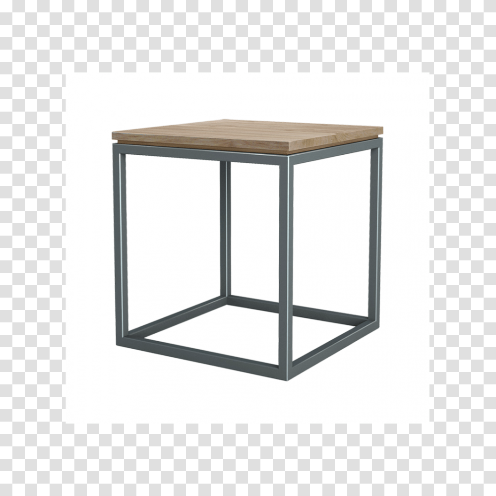 Ti End Table Teak Iron Furniture And Iron, Door, Tabletop, Revolving Door, Glass Transparent Png