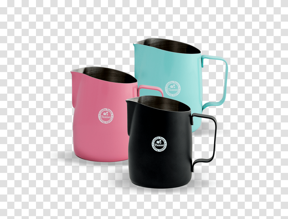 Tiamo Tapered Milk Jug, Coffee Cup, Mixer, Appliance, Bowl Transparent Png