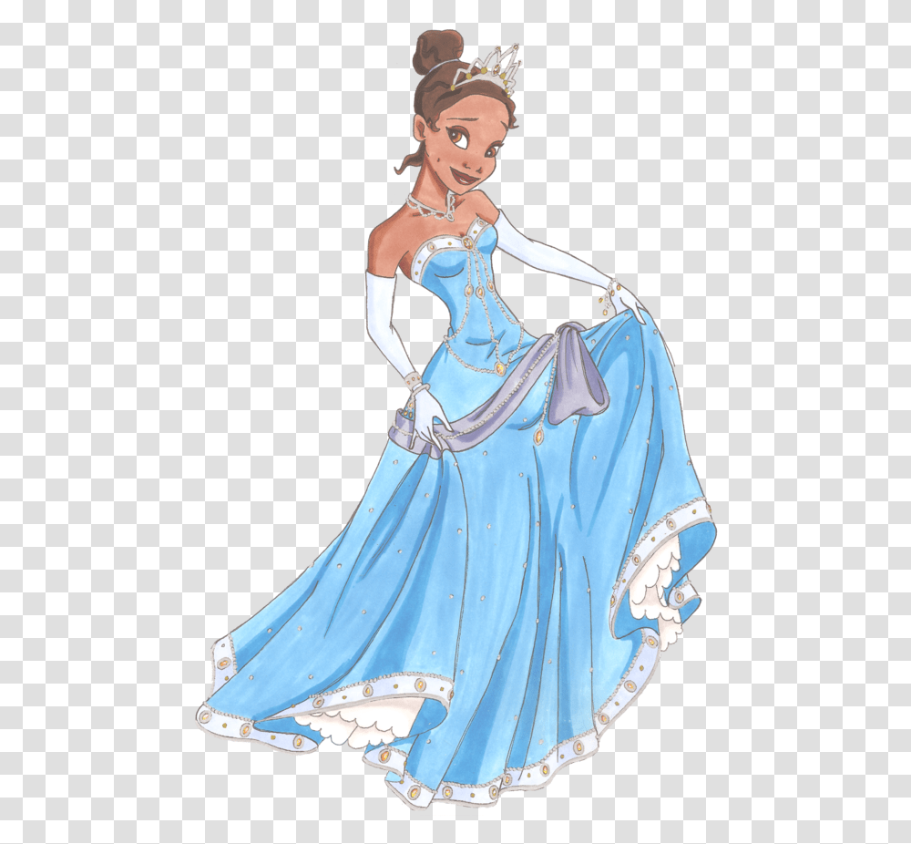 Tiana, Figurine, Toy, Doll Transparent Png