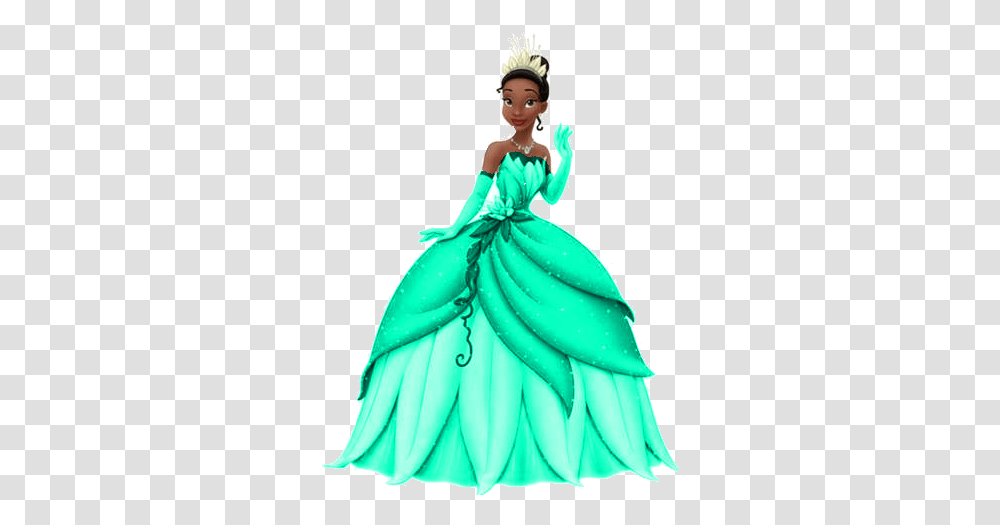 Tiana Princess And The Frog Tiana, Clothing, Dress, Female, Person Transparent Png