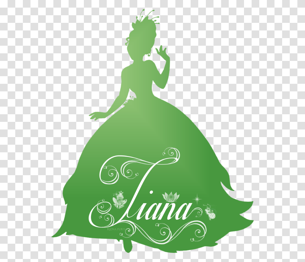Tiana Silhouette Princess And The Frog Silhouette, Outdoors, Floral Design Transparent Png