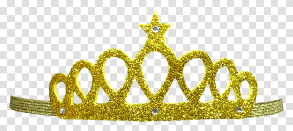 Tiara De Princesa Dourada, Jewelry, Accessories, Accessory, Crown Transparent Png