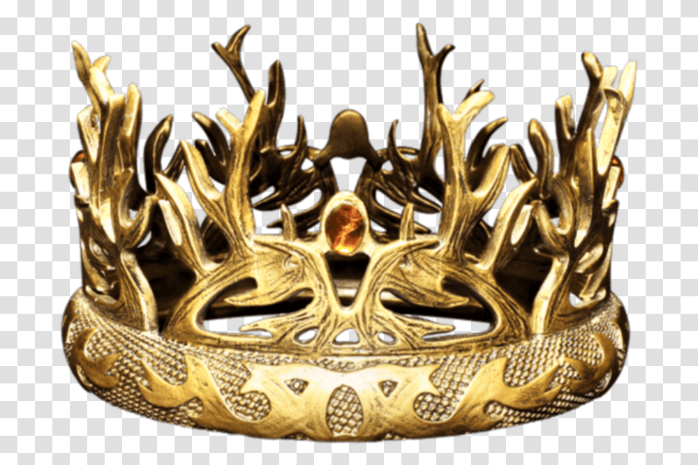 Tiara Goldencrown Crown Gold Golden Goldcrown Game Of Thrones Crown, Jewelry, Accessories Transparent Png