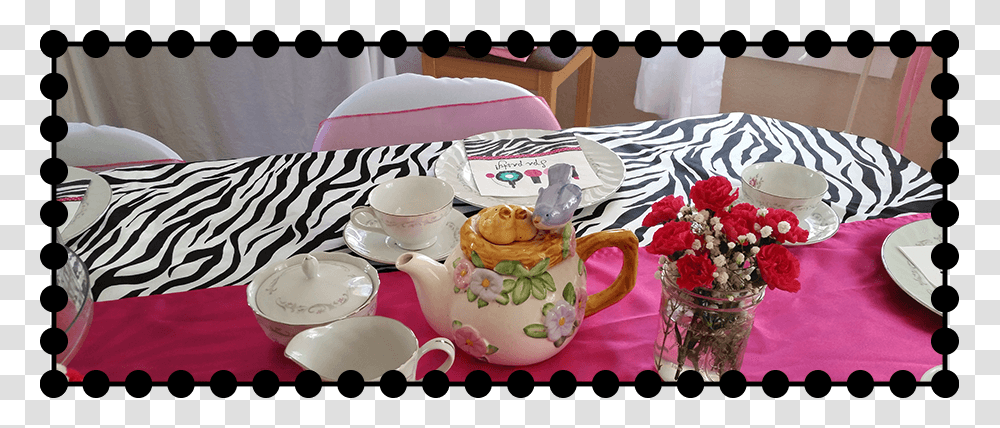 Tiara Tea Party Setup Teacup, Pottery, Teapot, Porcelain, Dining Table Transparent Png