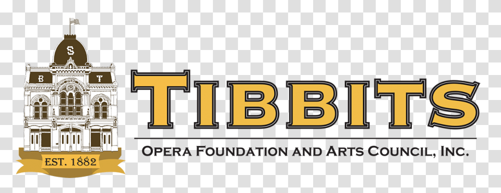 Tibbits Tibbits Opera House Logo, Word, Text, Alphabet, Symbol Transparent Png