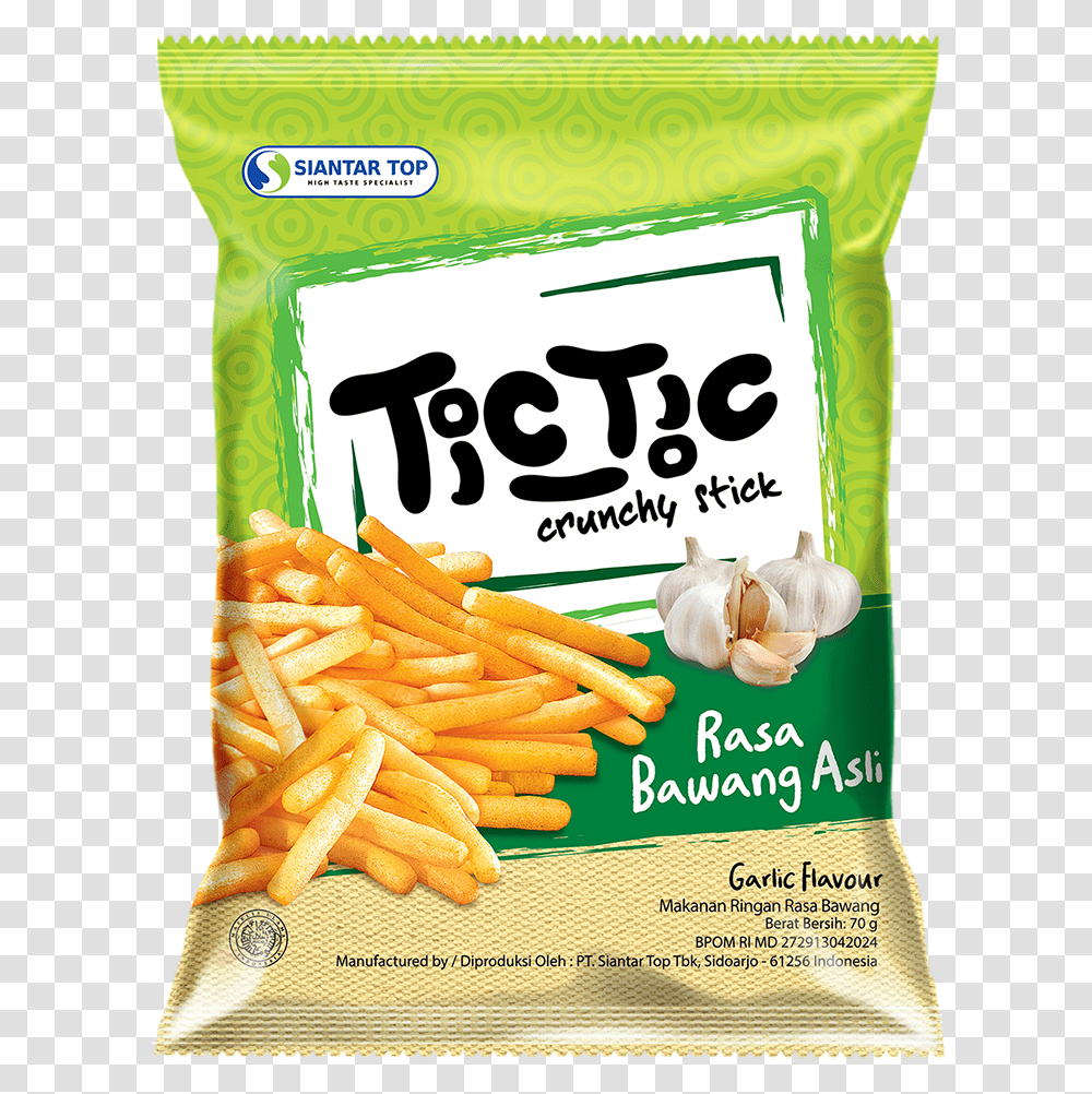 Tic Tic Premium Bawang Siantar Top, Food, Plant, Fries, Vegetable Transparent Png