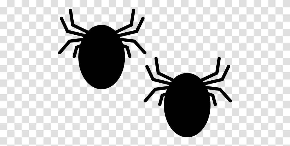 Tick, Insect, Invertebrate, Animal, Stencil Transparent Png