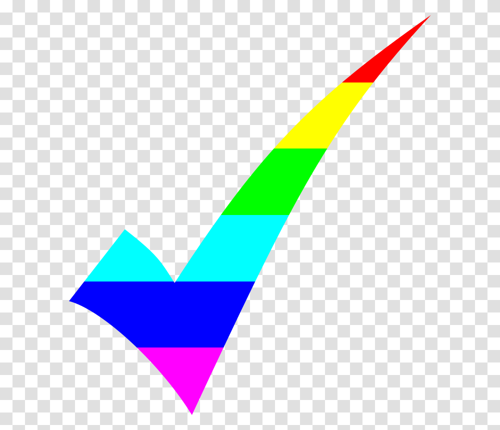 Tick Rainbow, Logo, Trademark, Light Transparent Png