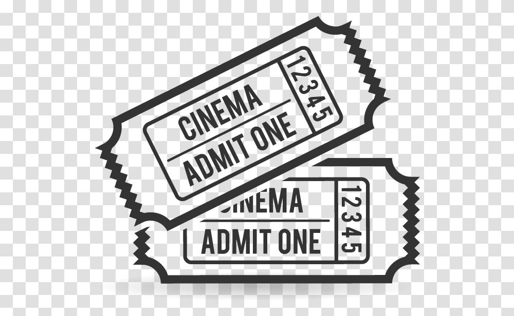 Ticket Clipart Admit One Movie Ticket Coloring Page, Paper, Scoreboard, Condo Transparent Png