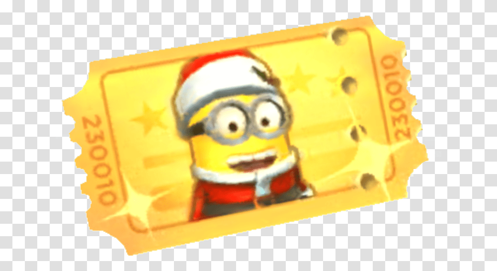 Ticket Minion Rush Golden Tickets, Pac Man, Super Mario, Legend Of Zelda Transparent Png