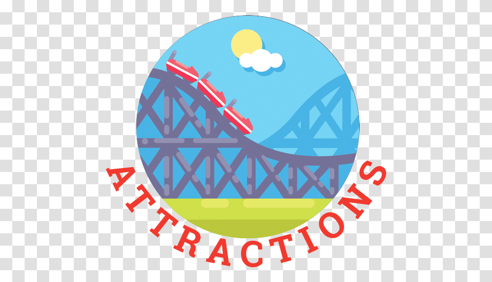 Ticket Monster Attractions Icon Attractions, Sphere Transparent Png