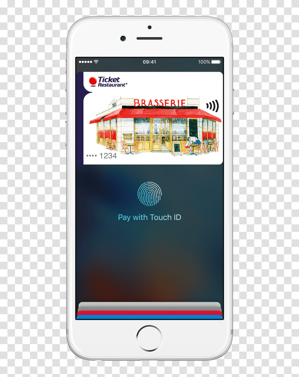 Ticket Restaurant Edenred Apple Pay, Mobile Phone, Electronics, Cell Phone Transparent Png