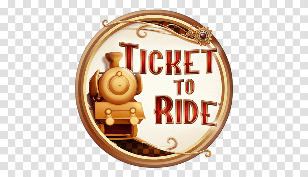 Ticket To Ride 2 Ticket To Ride Game Icon, Logo, Symbol, Text, Birthday Cake Transparent Png
