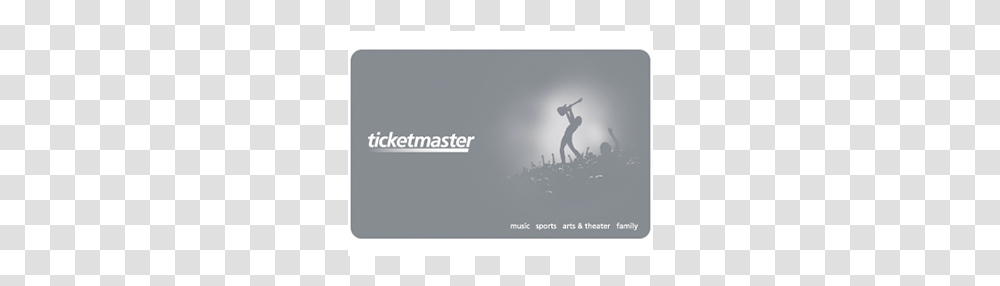 Ticketmaster Gift Card, Paper, Business Card Transparent Png