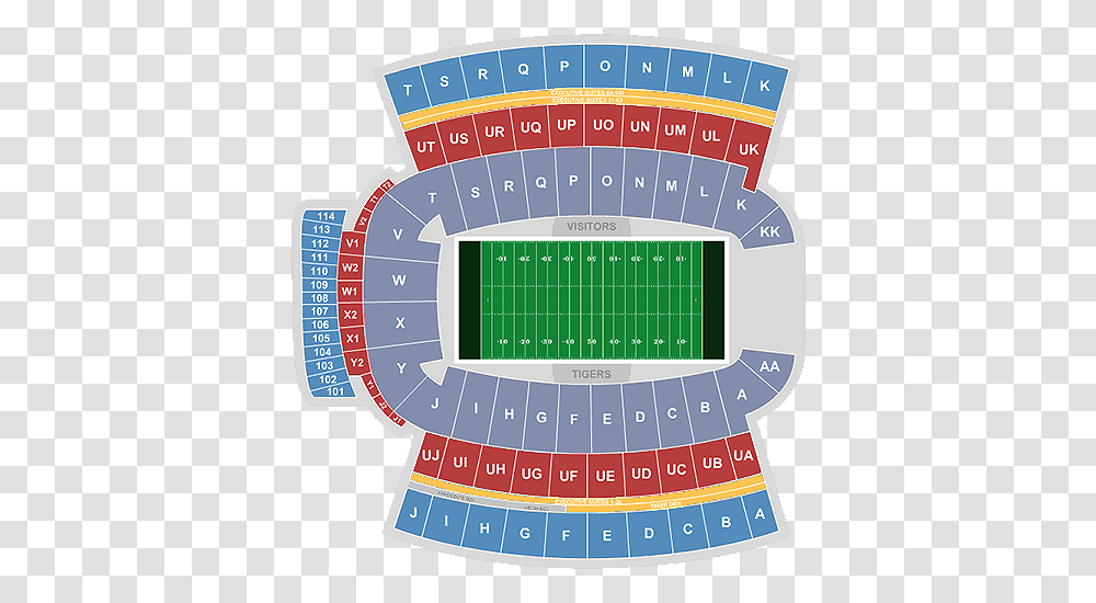 Tickets Clemson Tigers Football Vs South Carolina For American Football, Field, Building, Stadium, Arena Transparent Png