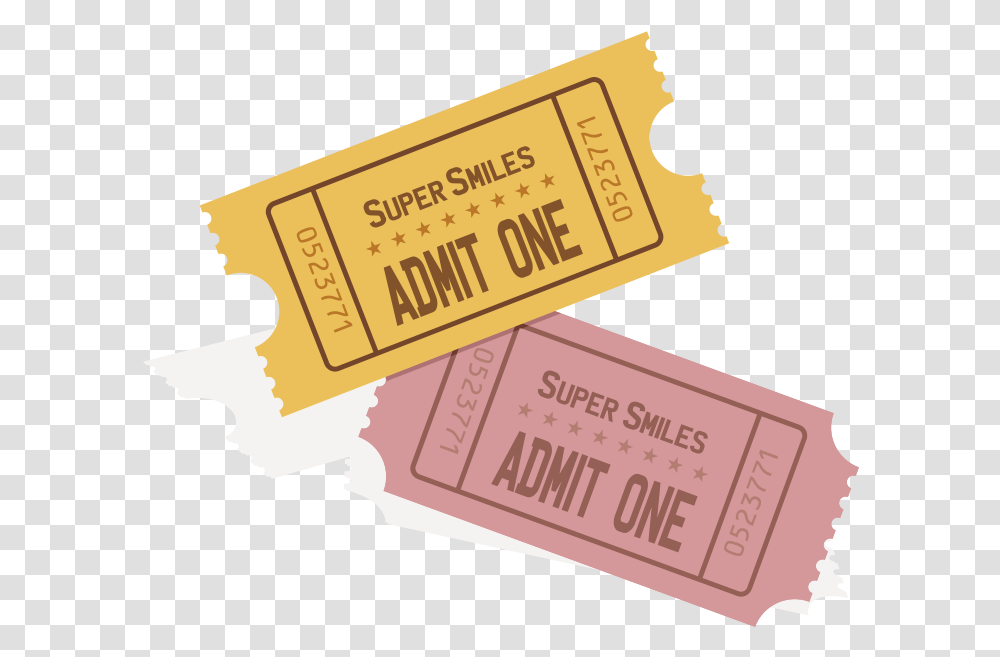 Tickets Clipart Plain Raffle Stickers, Text, Paper Transparent Png