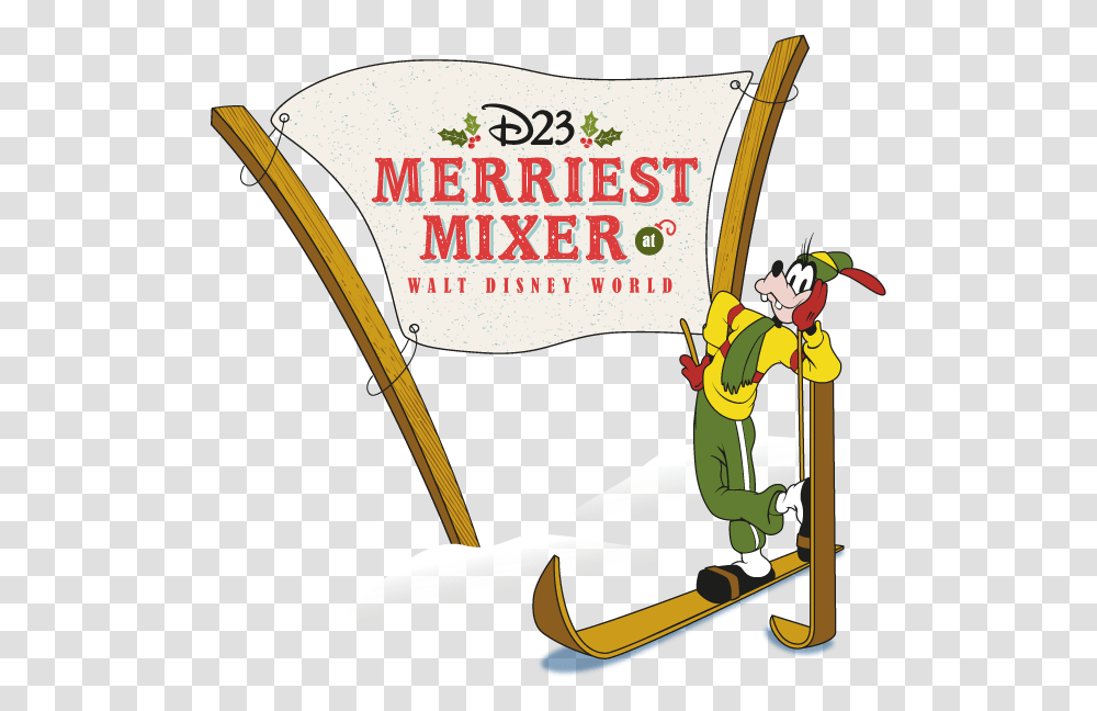 Tickets For D23s Merriest Mixer At Walt Disney World Cartoon, Sled, Seesaw, Toy Transparent Png