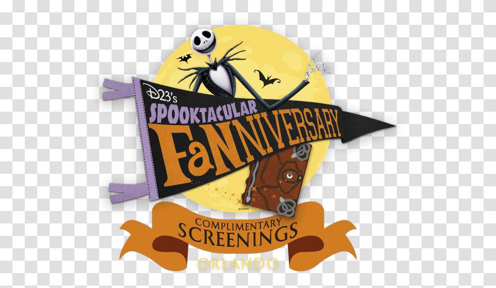 Tickets For D23s Spooktacular Fanniversary Complimentary Illustration, Poster, Advertisement, Bird, Animal Transparent Png