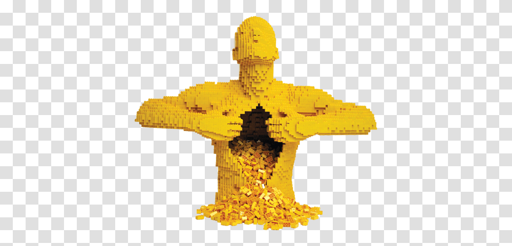 Tickets For The Hunger Games In New York From Showclix Yellow Nathan Sawaya, Cross, Symbol, Gold Transparent Png