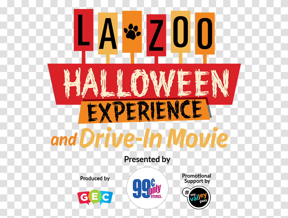 Tickets La Zoo Drive In Movie Nights Halloween Glaza Vertical, Advertisement, Poster, Flyer, Paper Transparent Png