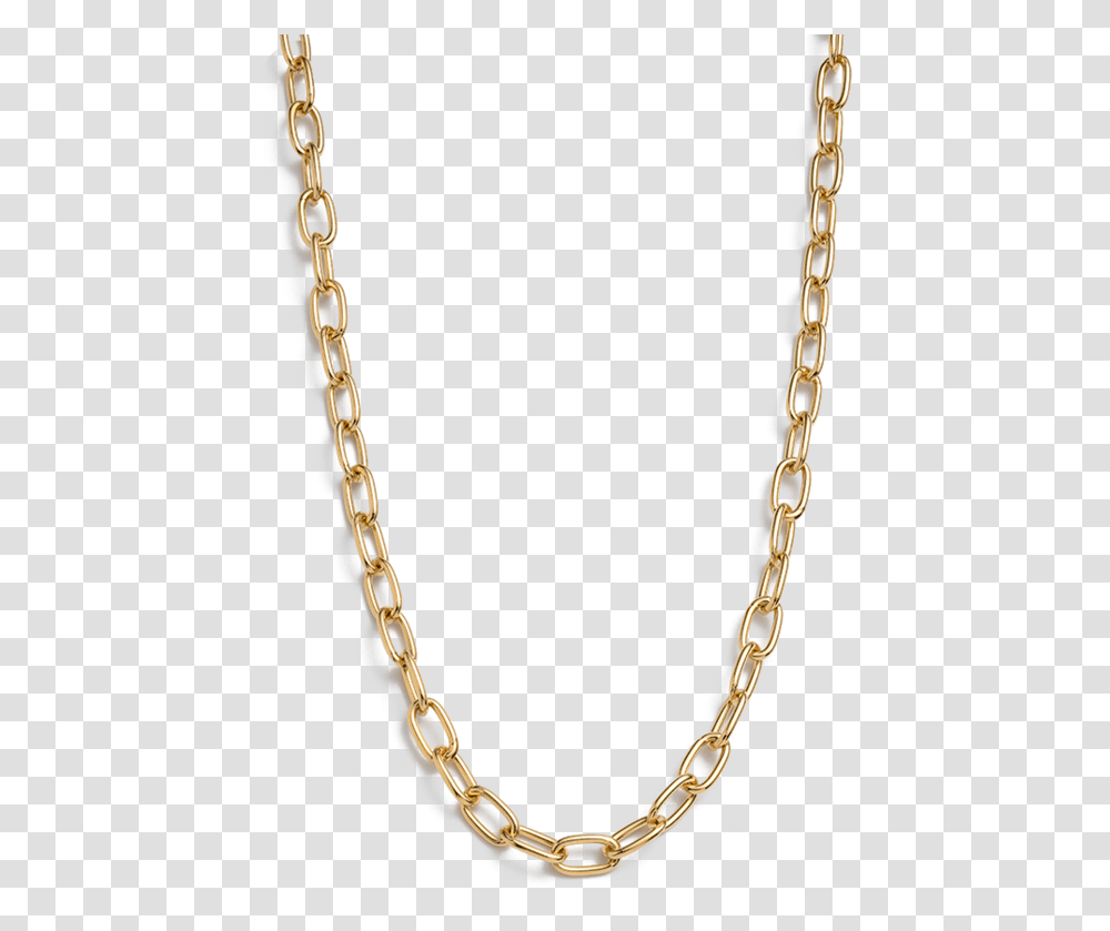 Tidal Chain Open Link Chain Necklace, Jewelry, Accessories, Accessory, Ivory Transparent Png