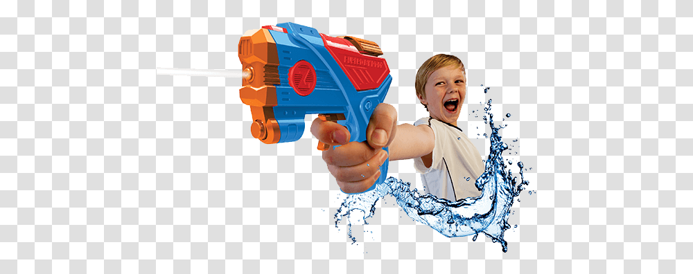 Tidal Storm Water Blasters - & Toys Gun, Person, Human, Water Gun, Outdoors Transparent Png