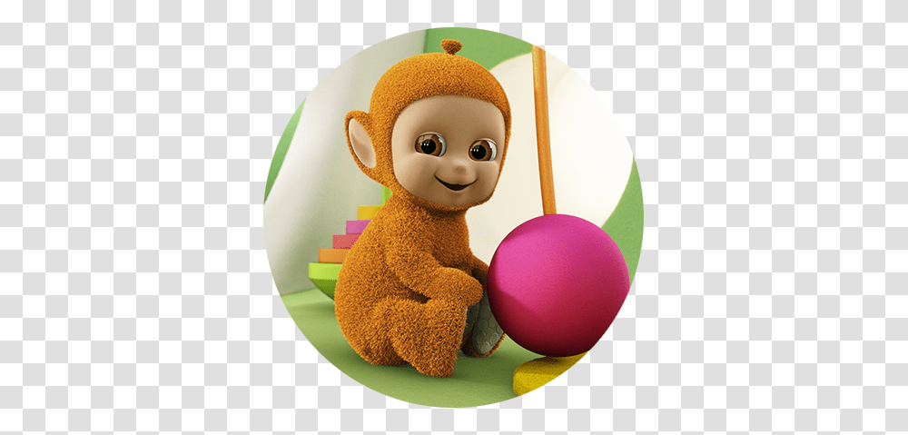 Tiddlytubbies Coloring Page, Toy, Sphere, Doll, Plush Transparent Png