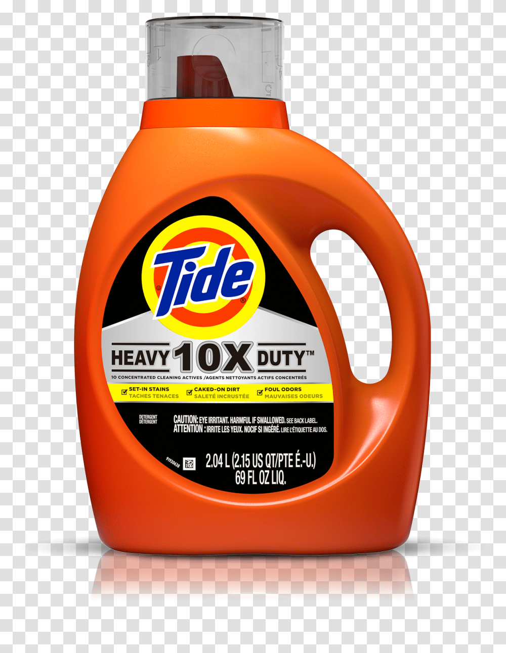 Tide Heavy Duty Liquid Laundry Detergent Comes In An, Food, Syrup, Seasoning, Label Transparent Png