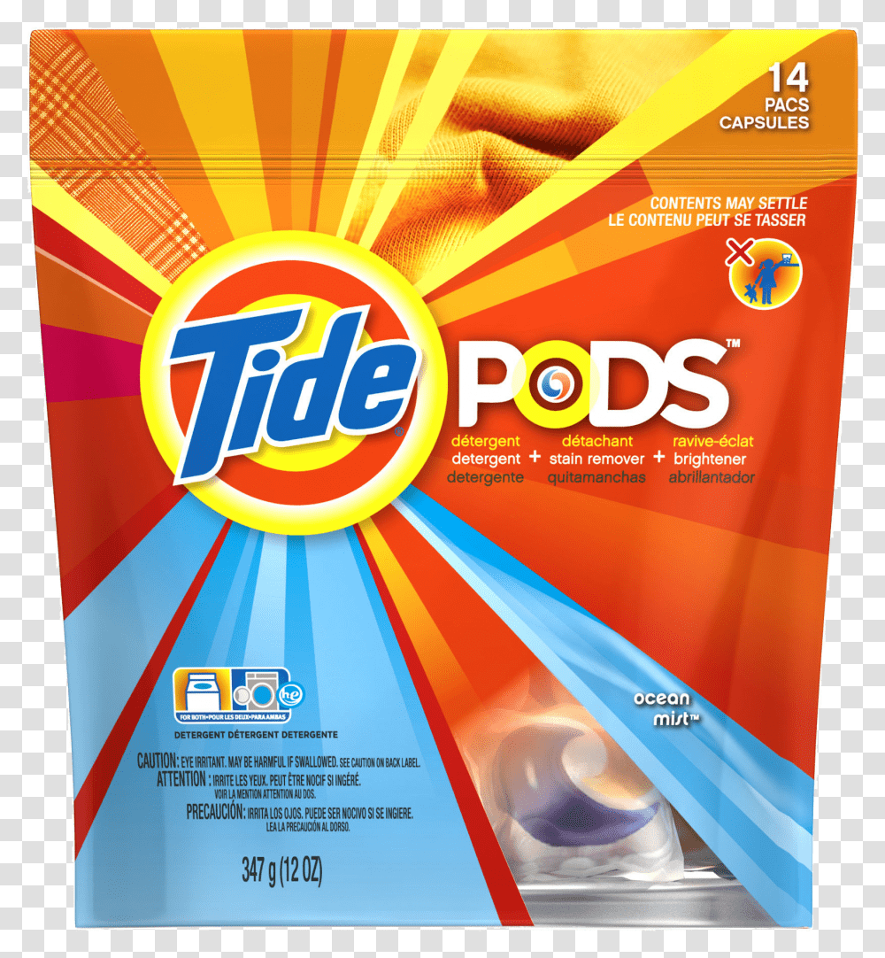 Tide Pods 12 16 Ct, Poster, Advertisement, Flyer, Paper Transparent Png