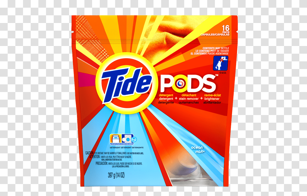 Tide Pods Laundry Detergent Spring Meadow, Advertisement, Poster, Flyer, Paper Transparent Png