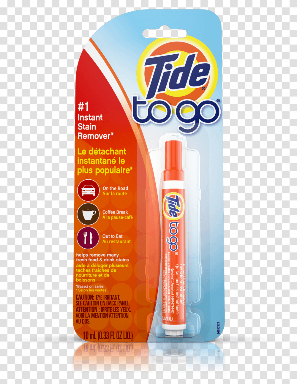 Tide To Go Tide Go, Cosmetics, Bottle, Sunscreen Transparent Png
