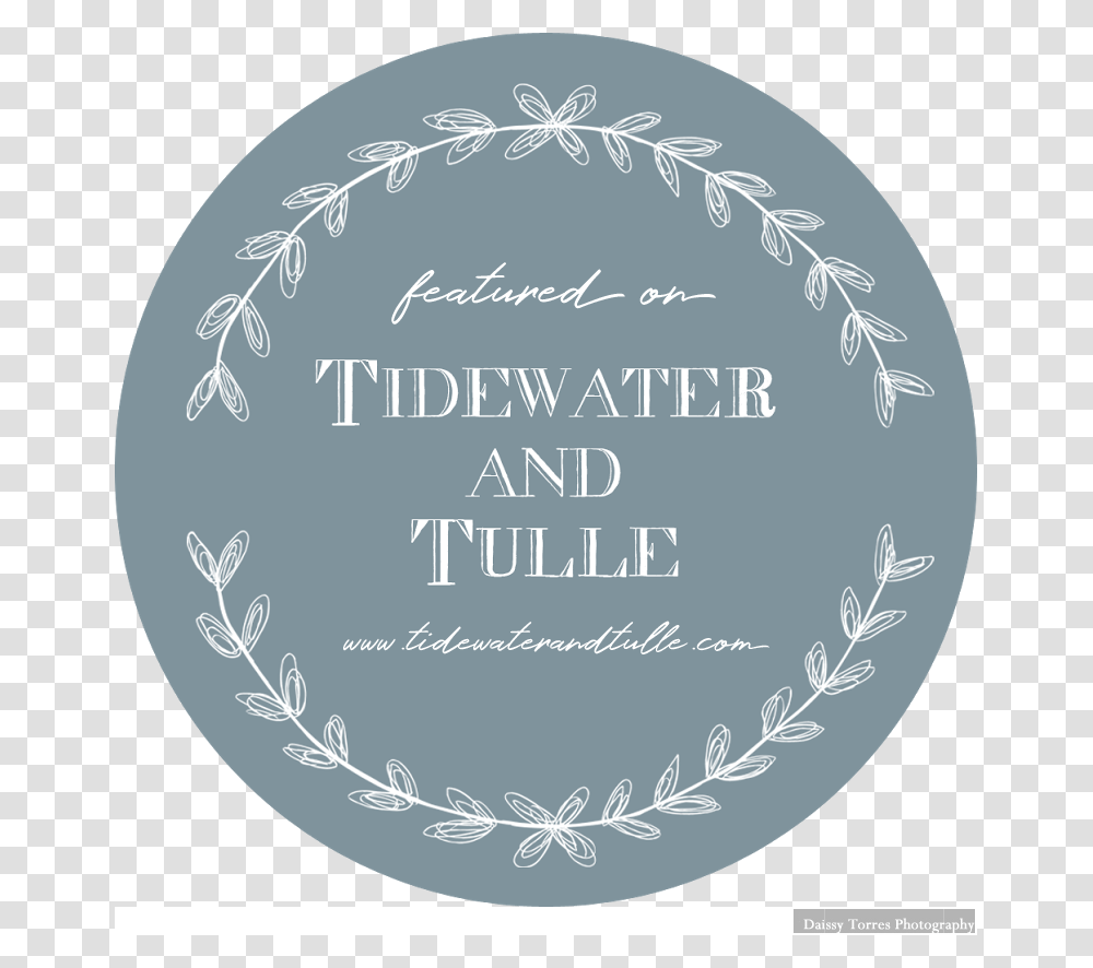 Tidewater And Tulle Badge, Label, Paper, Page Transparent Png