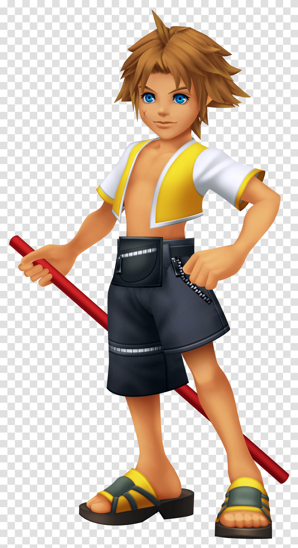 Tidus Kingdom Hearts, Costume, Person, Arm Transparent Png