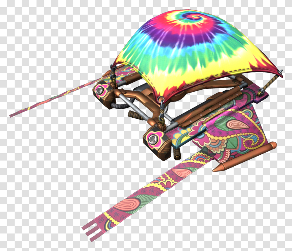 Tie Dye Flyer Glider Winter Sport, Helmet, Apparel, Canopy Transparent Png