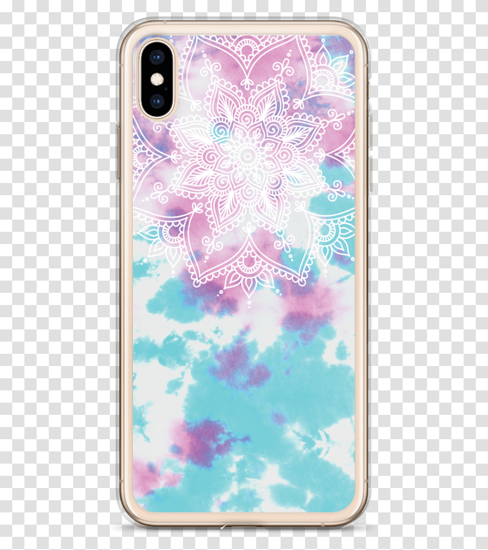 Tie Dye Henna Design Iphone Case For All Iphone Models Mobile Phone Case, Electronics, Cell Phone, Floral Design Transparent Png