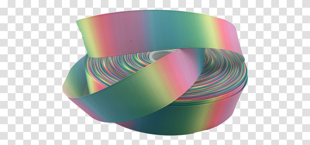 Tie Dye Pastel Ombre Grosgrain Ribbon 15 Rqc Supply Circle, Disk, Tape, Rug, Dvd Transparent Png