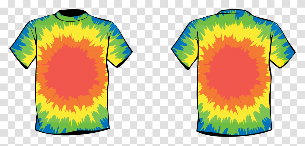 Tie Dye Shirt Clip Art, T-Shirt, Apparel, Plant Transparent Png