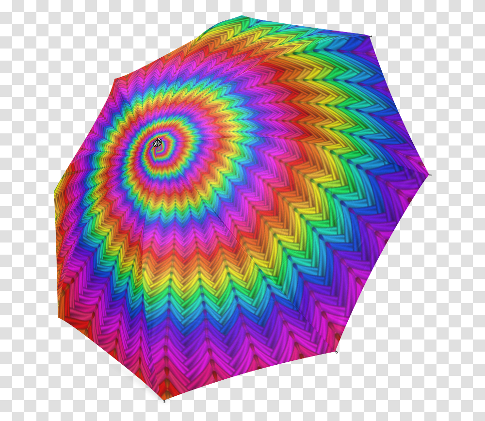 Tie Dye Vector Pattern Umbrella, Rug, Spiral Transparent Png