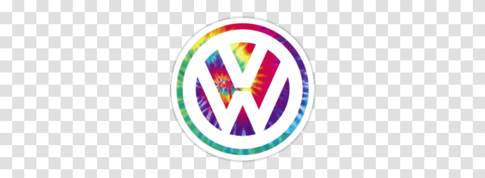 Tie Dye Volkswagen New Year Print Ad, Symbol, Logo, Lighting, Star Symbol Transparent Png