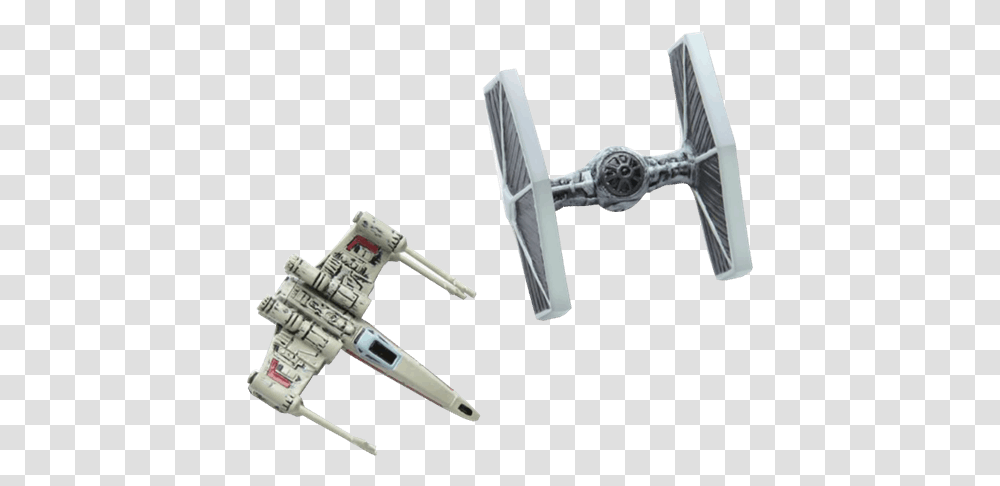 Tie Fighter And X Wing, Aircraft, Vehicle, Transportation, Airplane Transparent Png