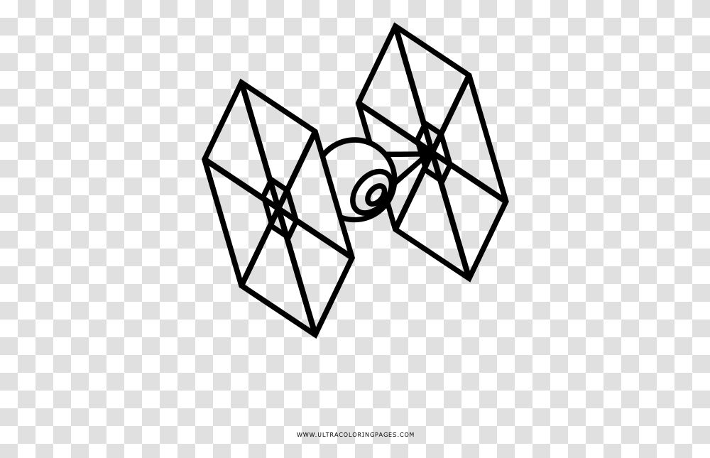 Tie Fighter Coloring, Gray, World Of Warcraft Transparent Png