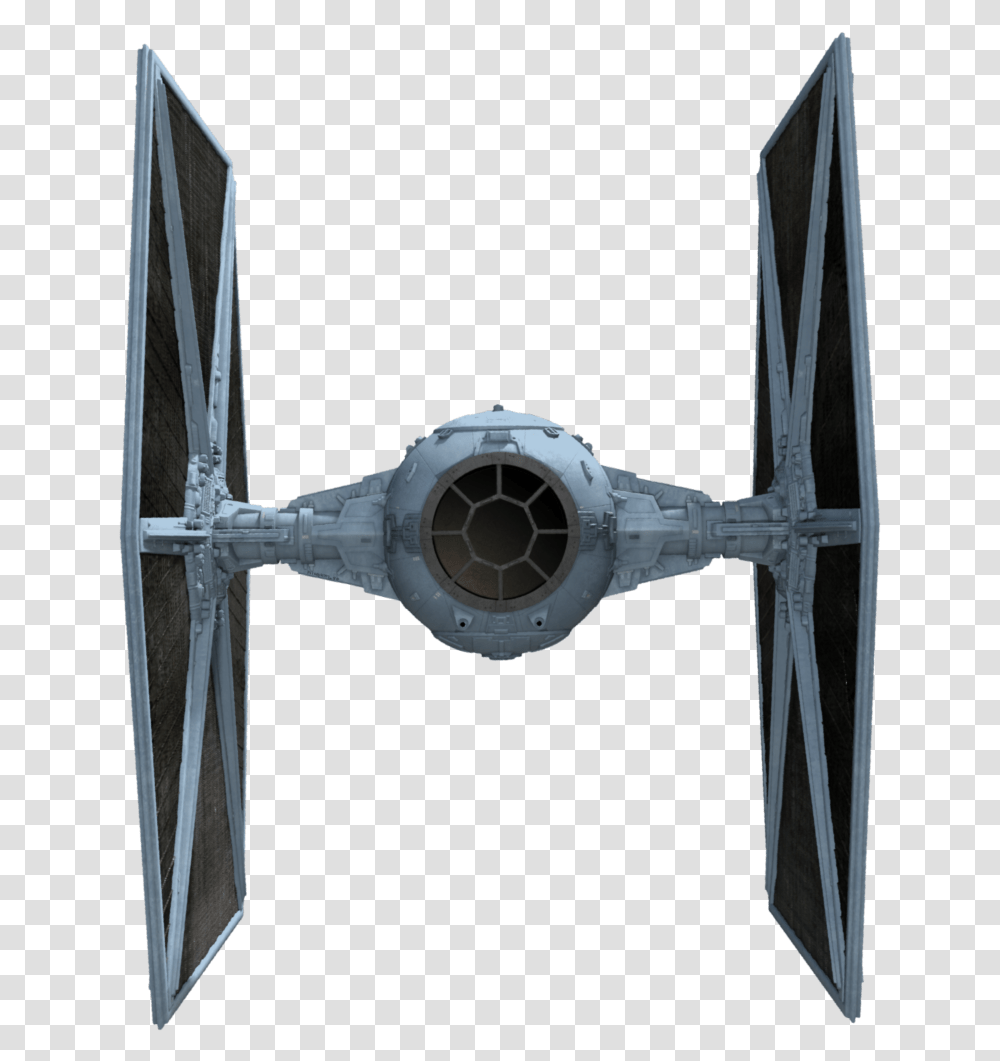 Tie Fighter Facing Forward Download Star Wars Tie Fighter Front View, Machine, Propeller, Weapon, Rotor Transparent Png