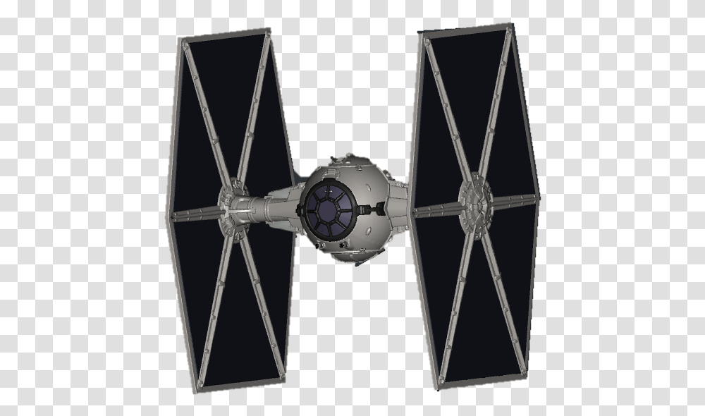 Tie Fighter, Machine, Bow, Propeller, Utility Pole Transparent Png