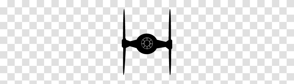 Tie Fighter Silhouette Ghitzuscas Bedroom Silhouette Tie, Tool, Arrow, Clamp Transparent Png