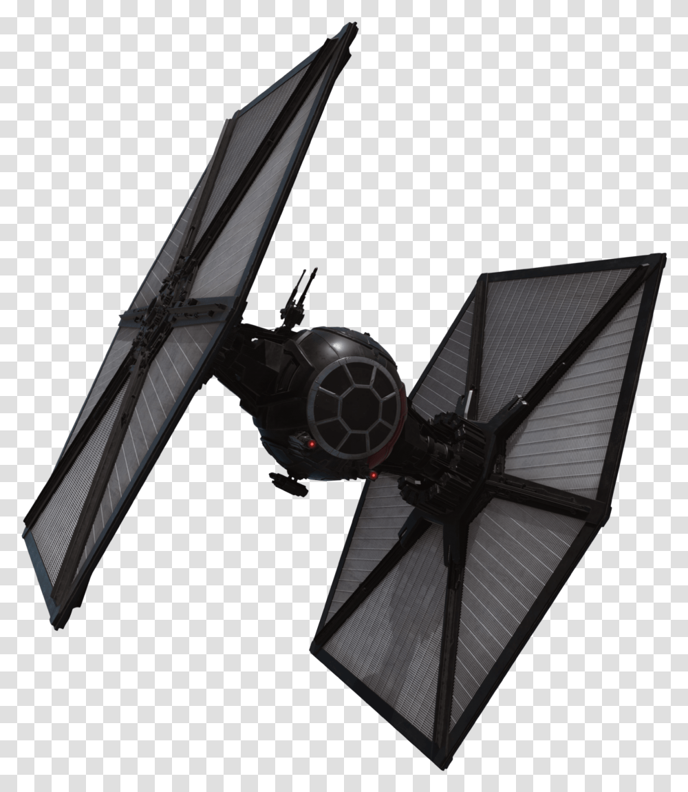 Tie Fighters Clipart Star Wars Tie Fighter, Spaceship, Aircraft, Vehicle, Transportation Transparent Png
